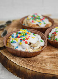 Мини-пасха с изюмом